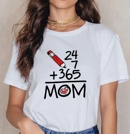 Mom's Equation Elegance Tee